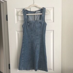 Abercrombie & Fitch Blue Denim Mini Dress